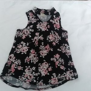 Floral tank top